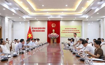 Bộ Công Thương, Quảng Ninh và EVN phối hợp tháo gỡ vướng mắc các dự án lưới điện trọng điểm