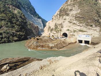 Lễ dẫn dòng dự án thủy điện Tanahu (Nepal) đã diễn ra thành công