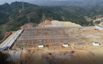 Phó Tổng giám đốc EVN Phạm Hồng Phương động viên lực lượng thi công Trạm biến áp 500kV Lào Cai và đường dây 220kV đấu nối