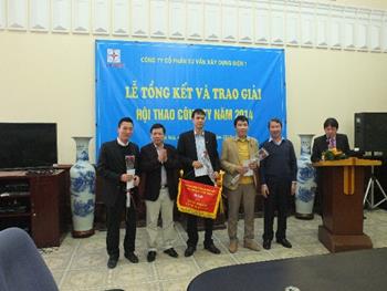 Lễ tổng kết và trao giải Hội thao công ty năm 2014