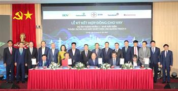 EVN ký hợp đồng vay trị giá trên 29.500 tỷ đồng để xây dựng nhà máy điện LNG Quảng Trạch II